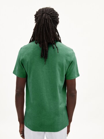 ARMEDANGELS Shirt 'Bazaa Flame' in Green