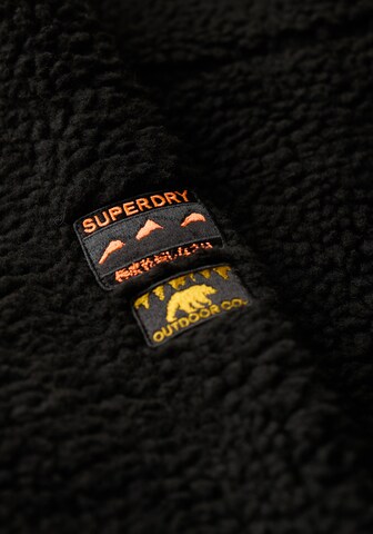 Veste en polaire Superdry en noir