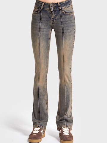 IT'S BASIC Skinny Jeans 'Skinny Low Rise Jeans' in Grijs: voorkant