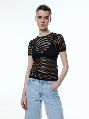 EDITED - Camiseta 'Caro' en negro: frente