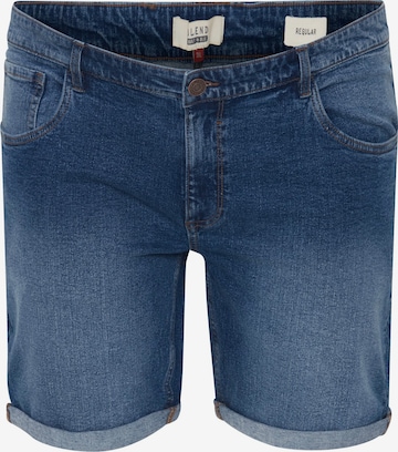 Blend Big Regular Jeans ' Joel' in Blauw: voorkant