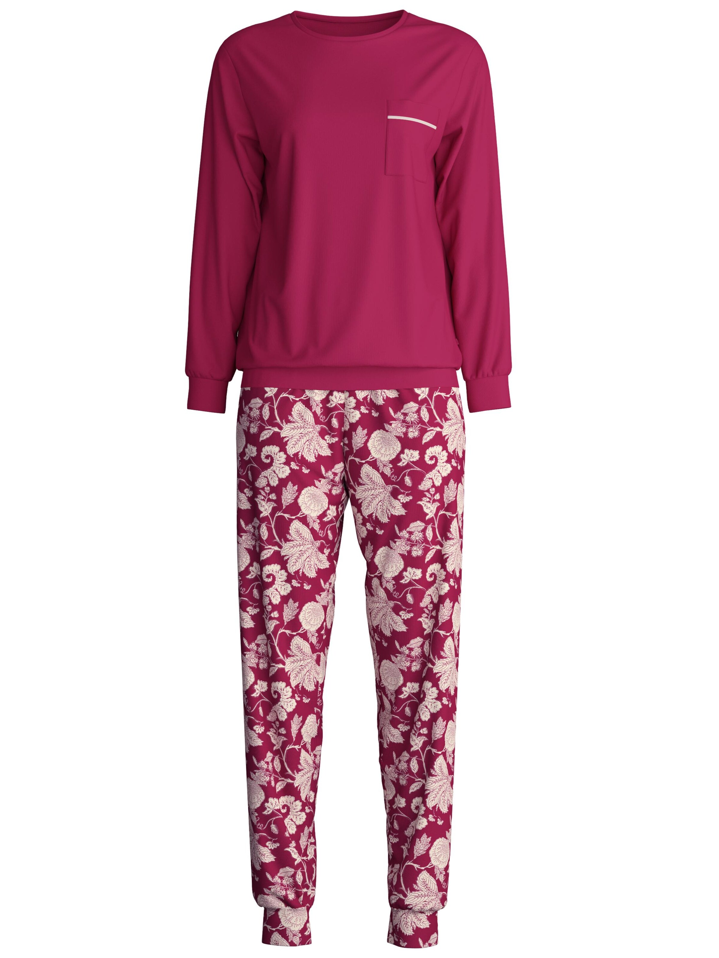 CALIDA Pajama 'Sweet Dreams' in Purple: front
