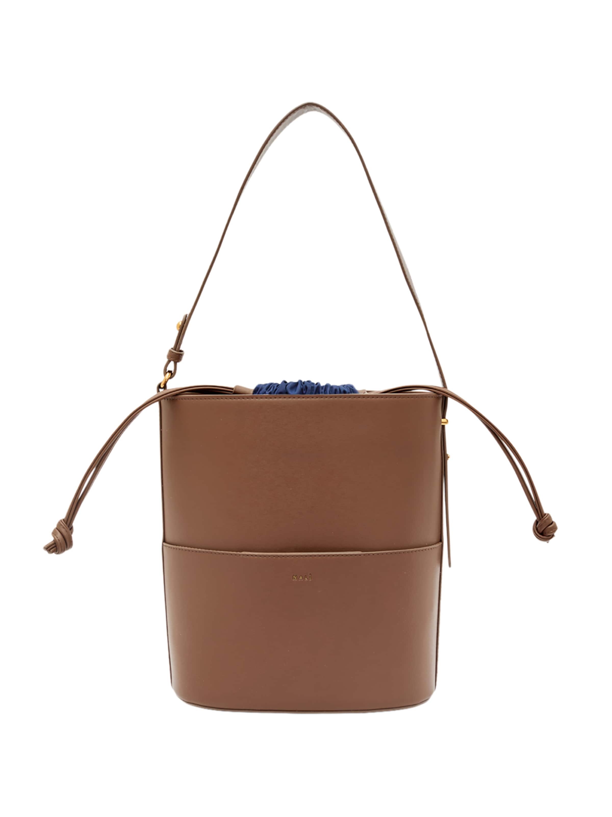 Borsa a spalla 'MIRANDA' di NALì in marrone: frontale
