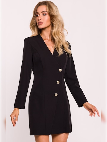 made of emotion - Vestido en negro: frente
