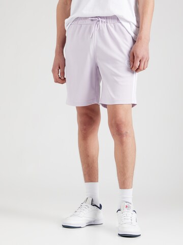 Sergio Tacchini regular Bukser 'NEW YOUNG LINE' i lilla: forside