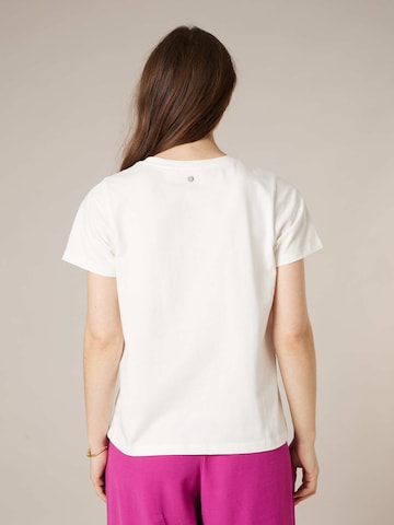 T-shirt 'PALMY' Deeluxe en blanc