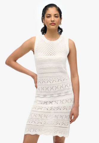 Superdry Summer dress in White: front