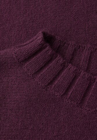 Street One Studio Sweater 'Dolman' in Purple