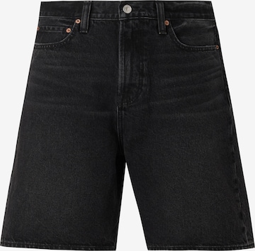 Abercrombie & Fitch Wide Leg Farkut värissä musta: etupuoli