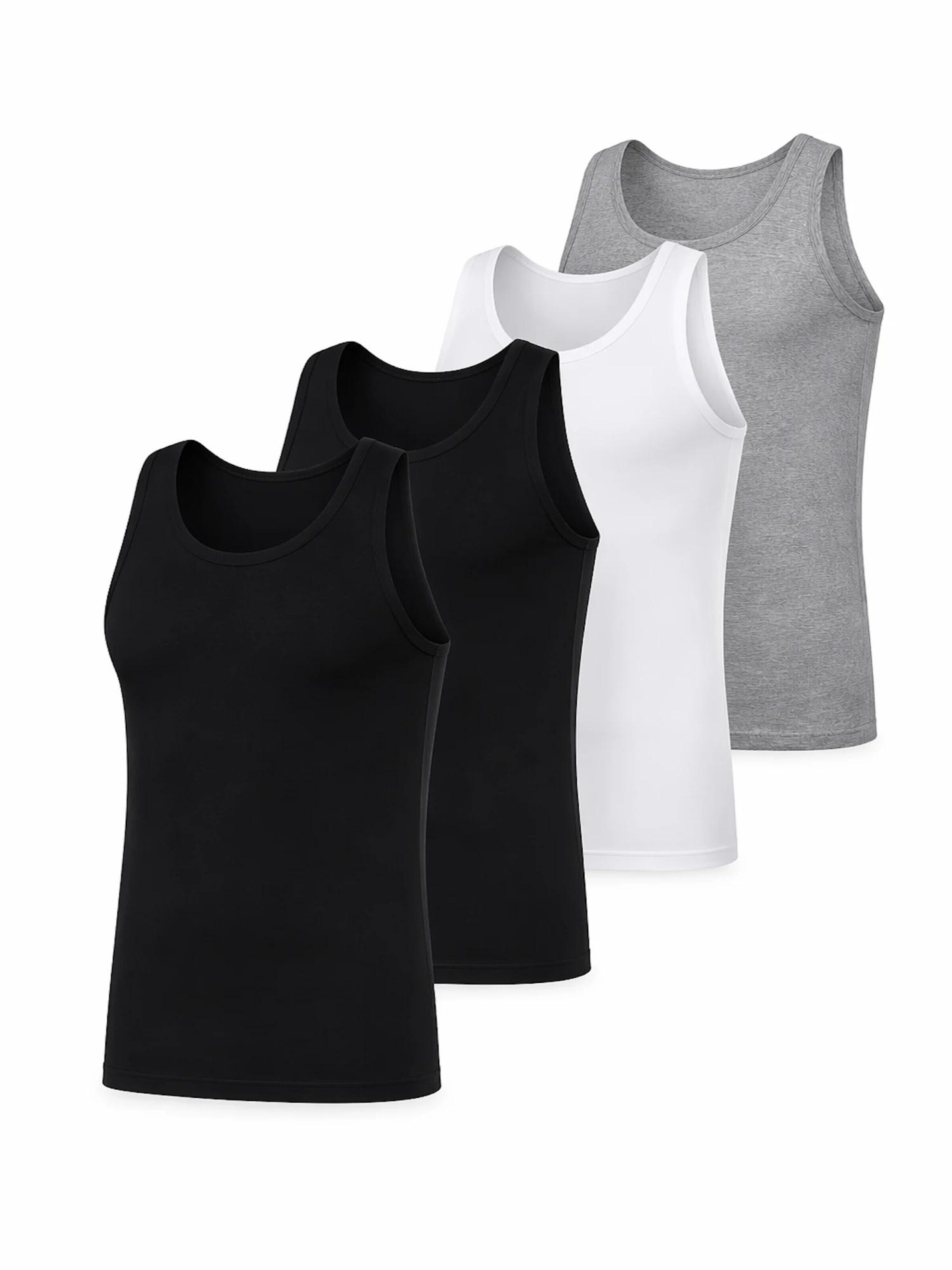 LOREZA - Camiseta térmica 'Herren Unterhemden Tom' en Mezcla de colores: frente