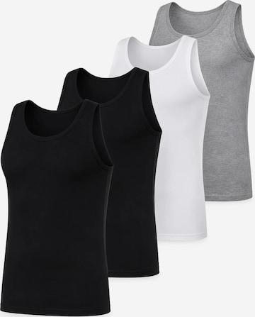 LOREZA Undershirt 'Herren Unterhemden Tom' in Mixed colors: front