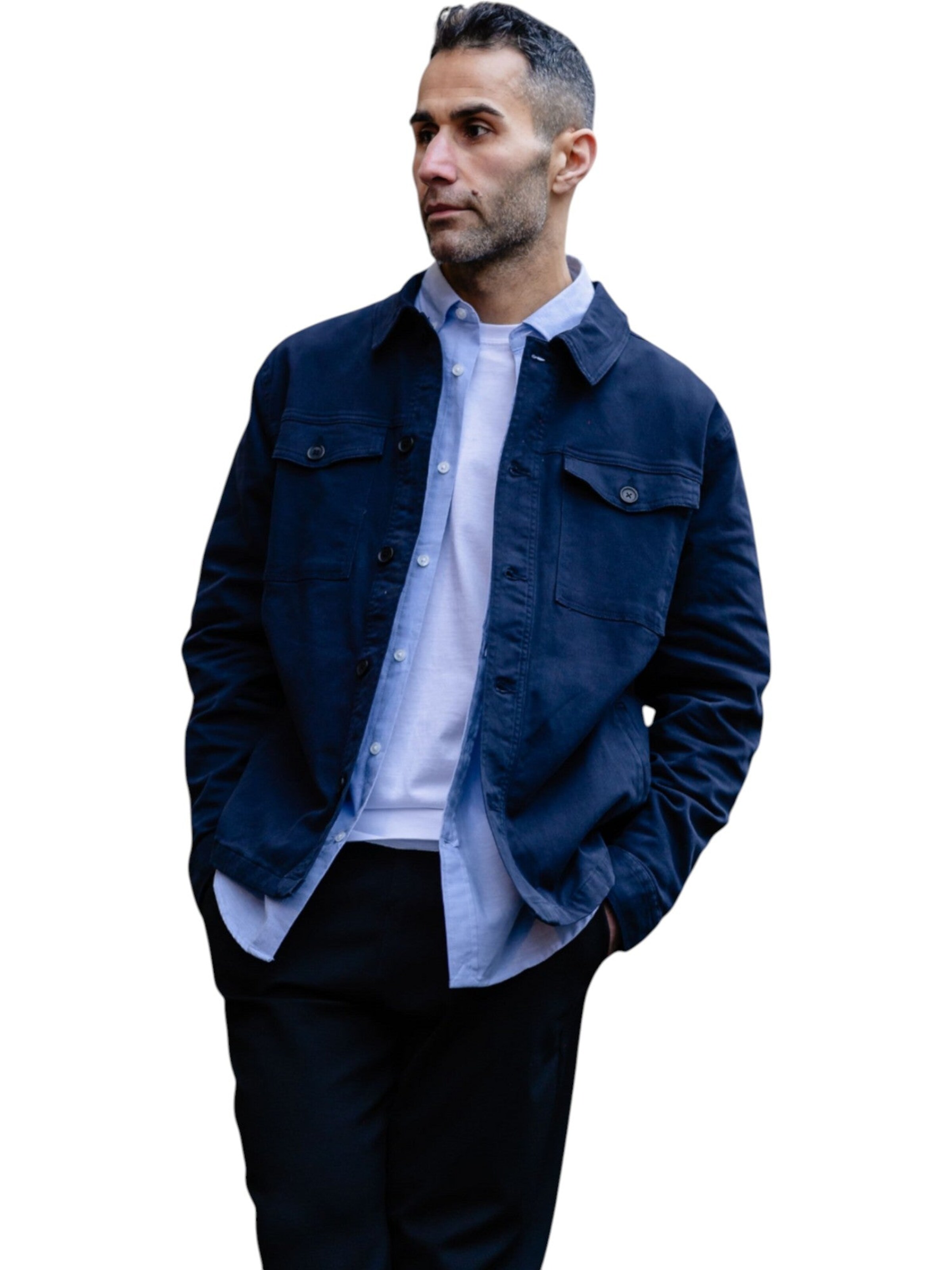 TEESHOPPEN Jacke in Blau