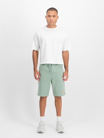 ALPHA INDUSTRIES Normální Kalhoty – zelená