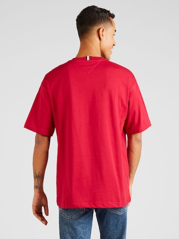 TOMMY HILFIGER T-Shirt in Rot