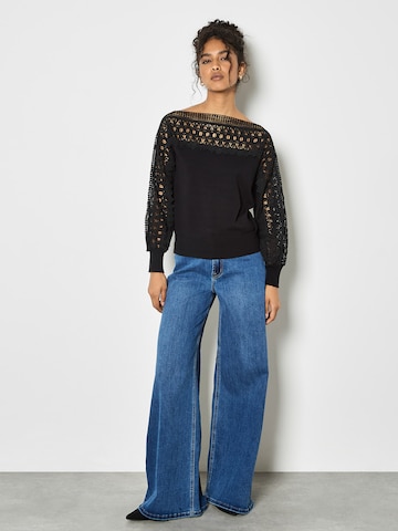 Apricot Sweater in Black