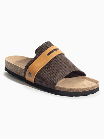 Bayton Pantolette 'GAUGUIN' i brun