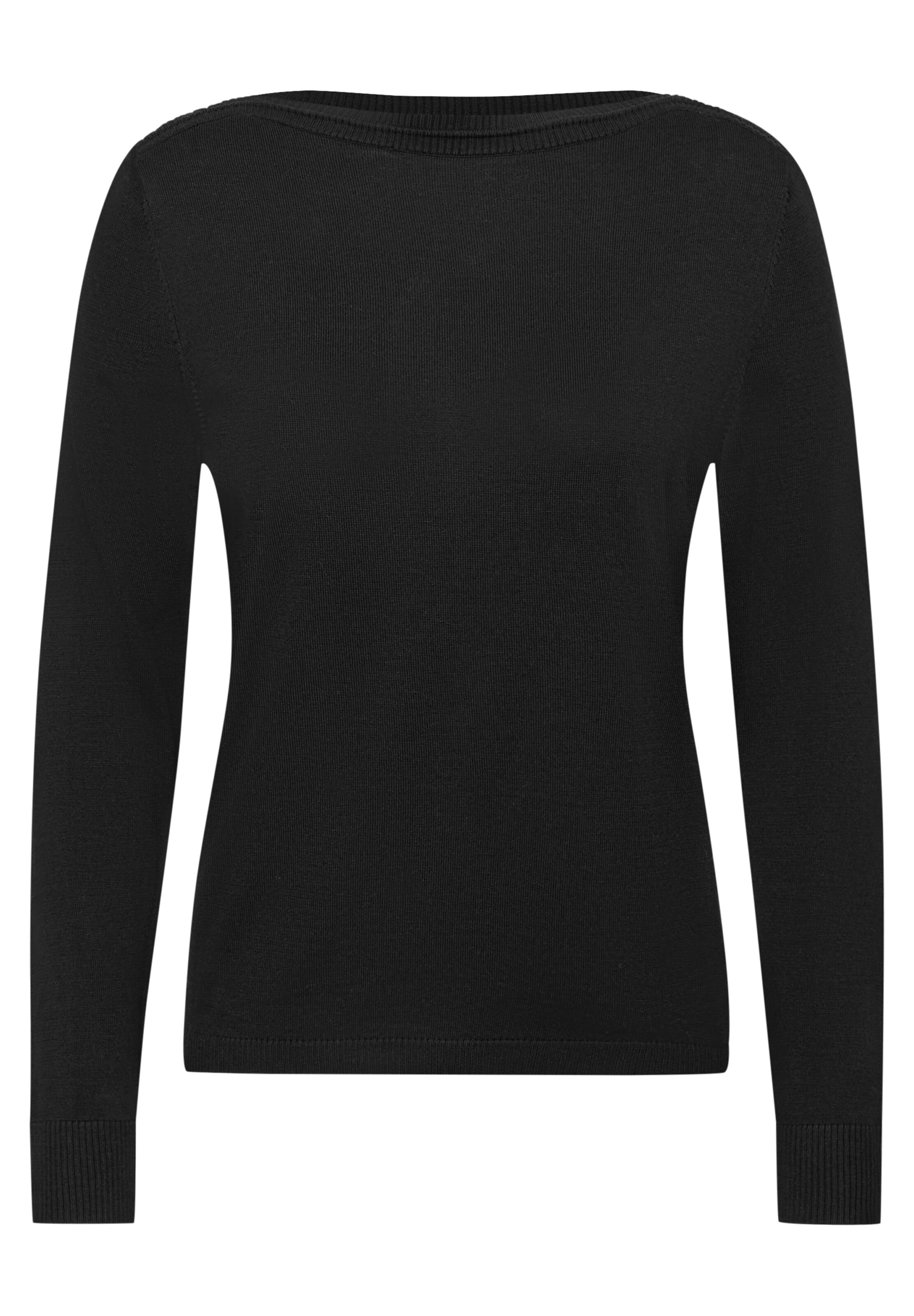 STREET ONE Sweater in Black: front