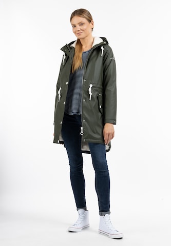 Parka mi-saison DreiMaster Maritim en vert