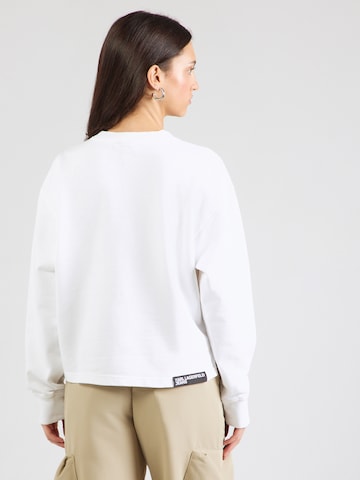 KARL LAGERFELD JEANS Sweatshirt in White: back