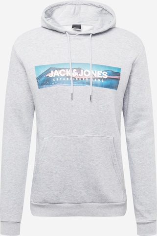 JACK & JONES Sweatshirt 'VALLEY' i grå: forside