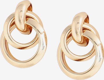 SOHI Earrings 'Marcia' in Gold: front