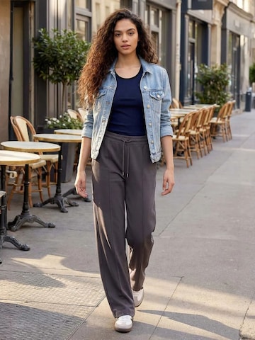 Pantalon Tommy Life en gris : devant