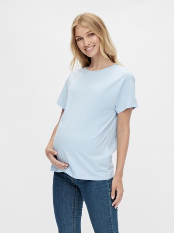 MAMALICIOUS Shirt 'Sophia' in Blauw: voorkant