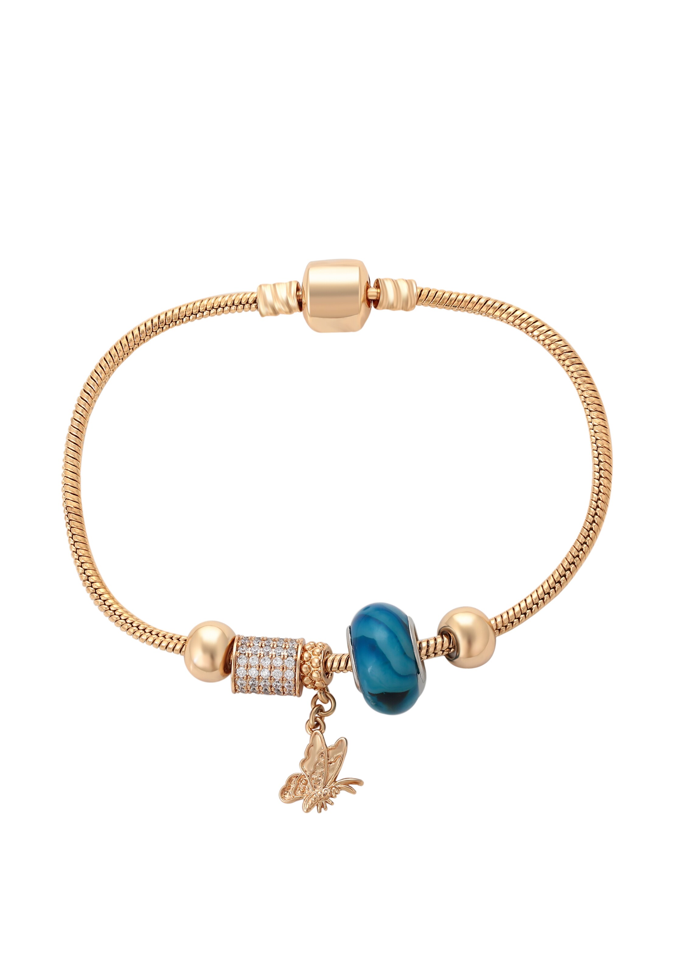 Bracelet faina en or : devant
