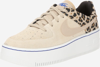 Air force 1 nere suola marrone clearance