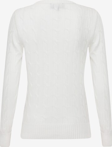 Sir Raymond Tailor Sweater 'Frenze' in White