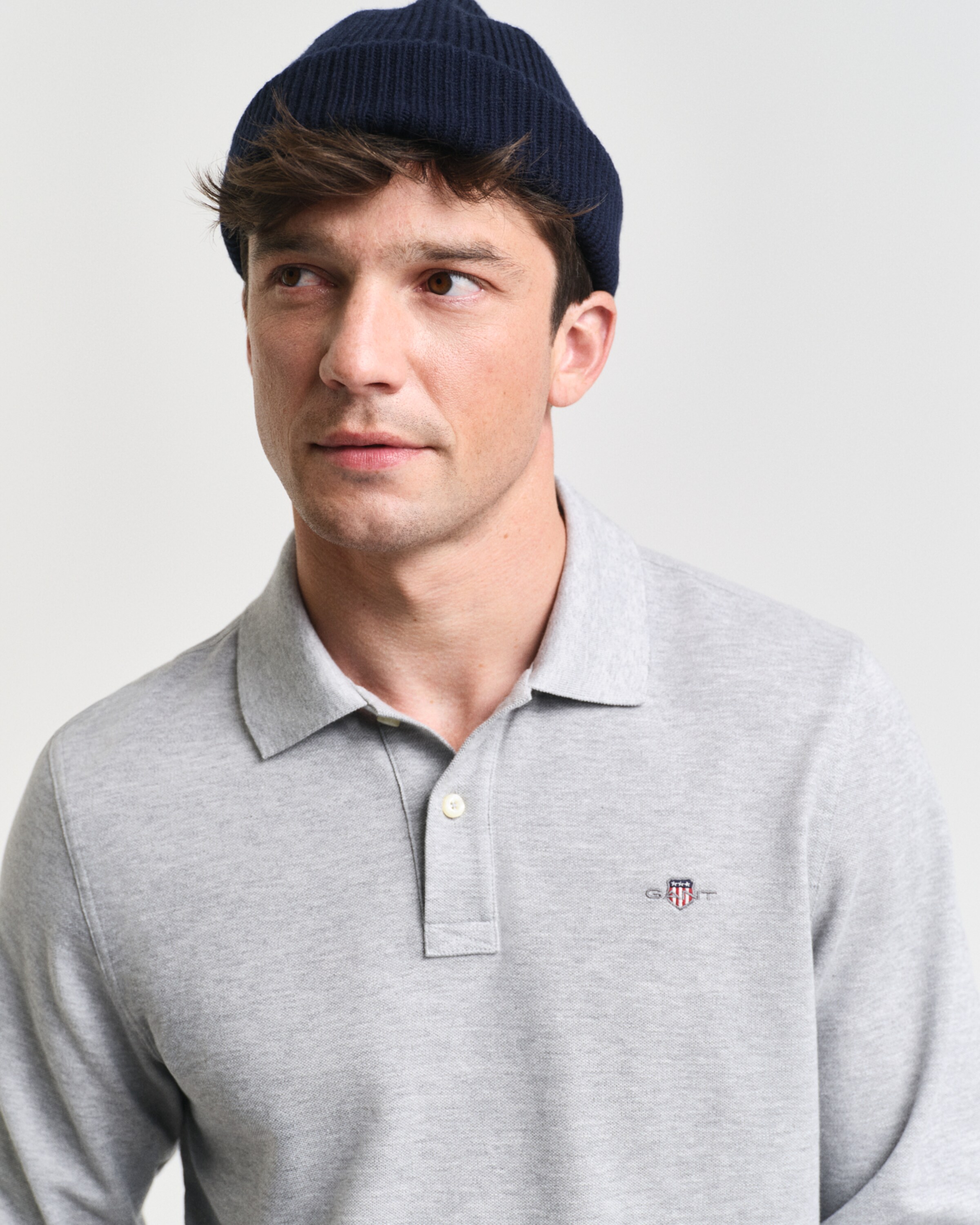 GANT Regular fit Shirt in Grijs Gemêleerd | ABOUT YOU