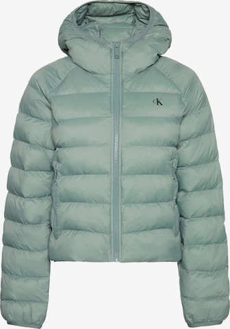Veste d’hiver Calvin Klein Jeans en vert : devant
