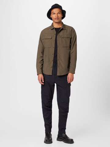 G-Star RAW - Tapered Calças cargo 'Combat' em preto