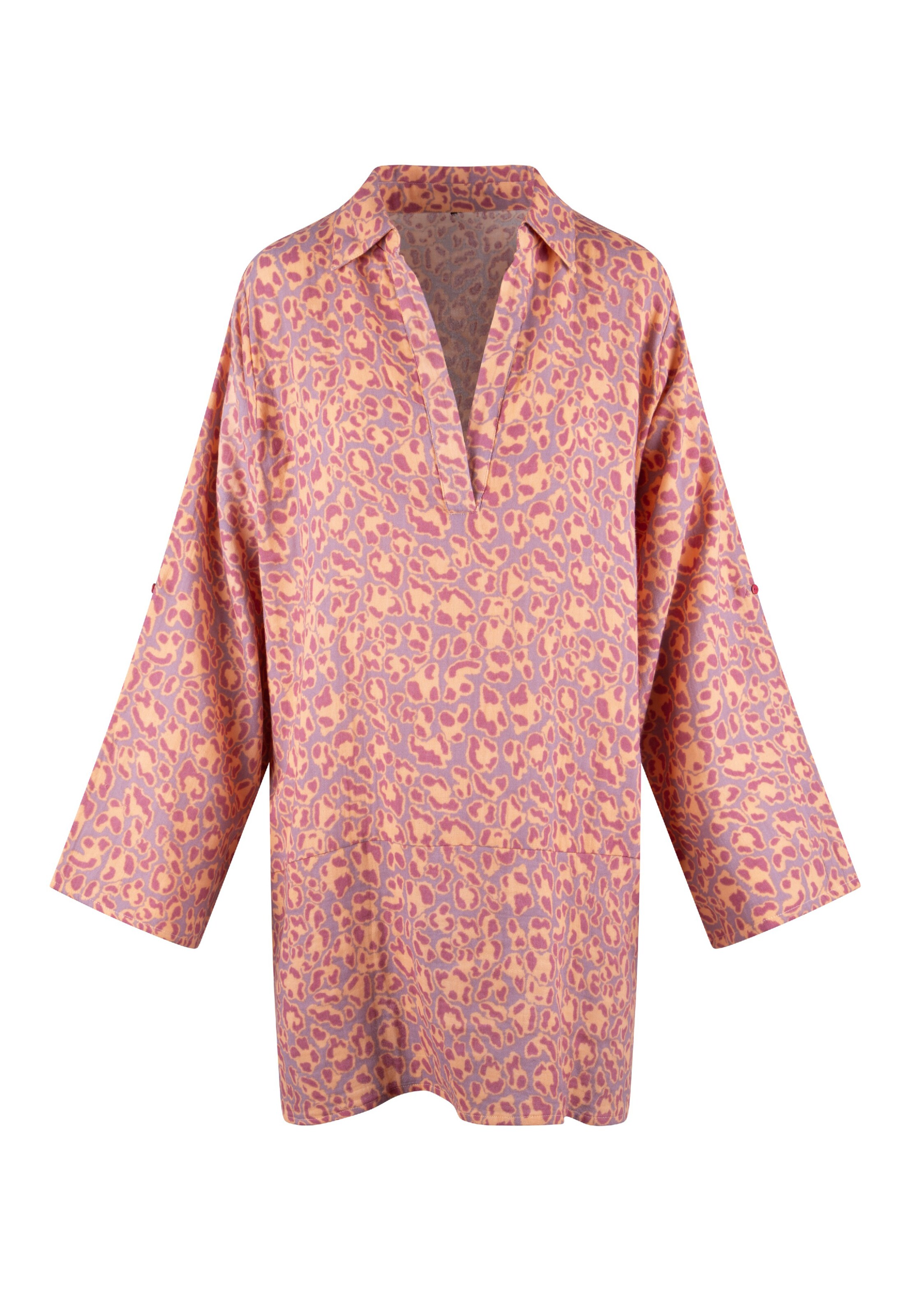 LingaDore - Camisola de pijama em roxo: frente