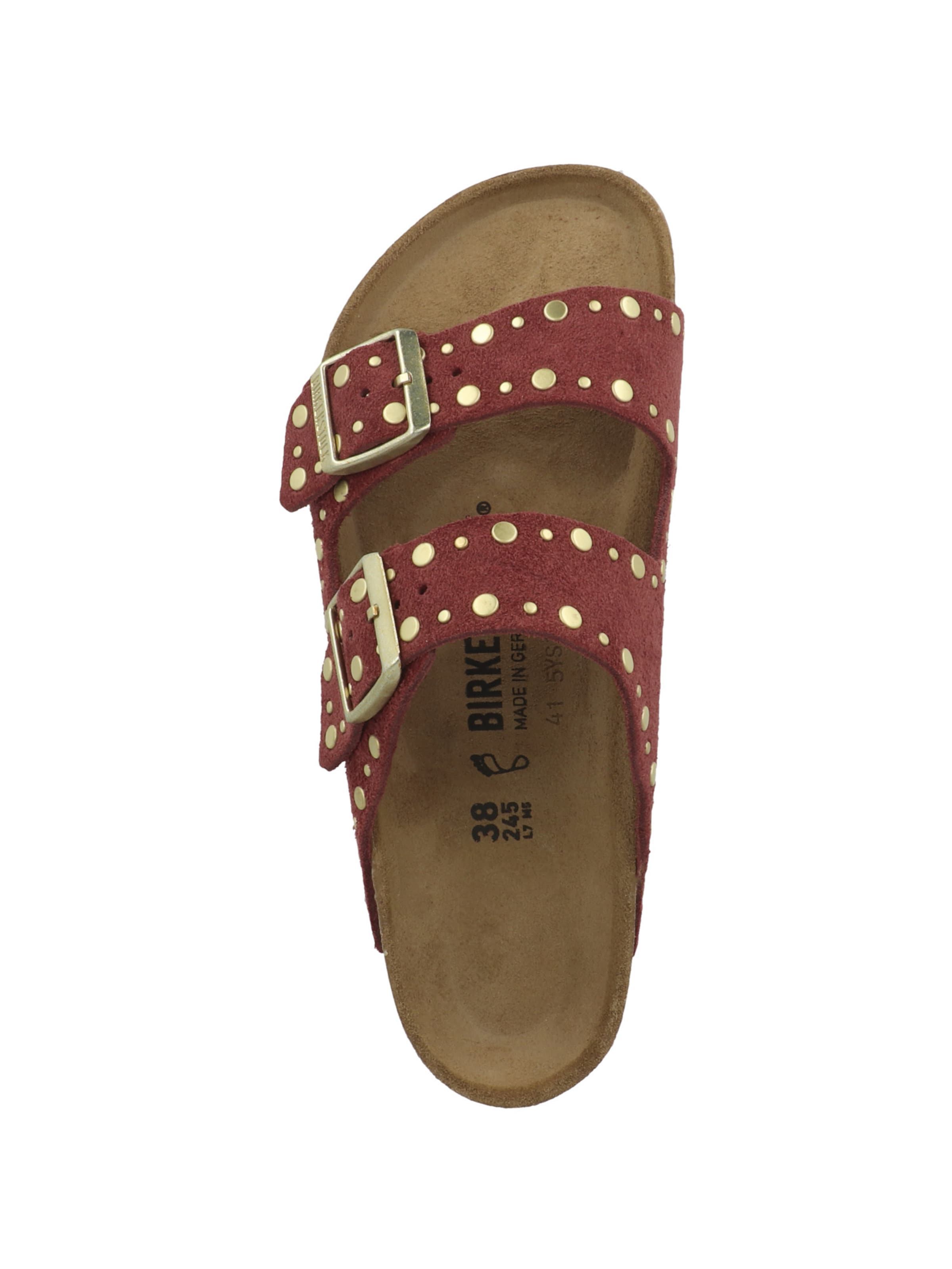 BIRKENSTOCK Mule 'Arizona Rivet' in Red