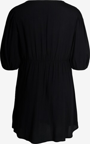 Zizzi Blusenkleid in Schwarz