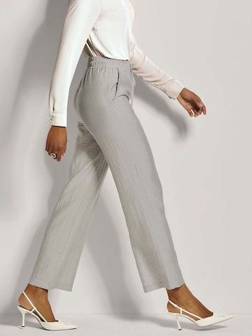 Wide Leg Pantalon MADELEINE en gris
