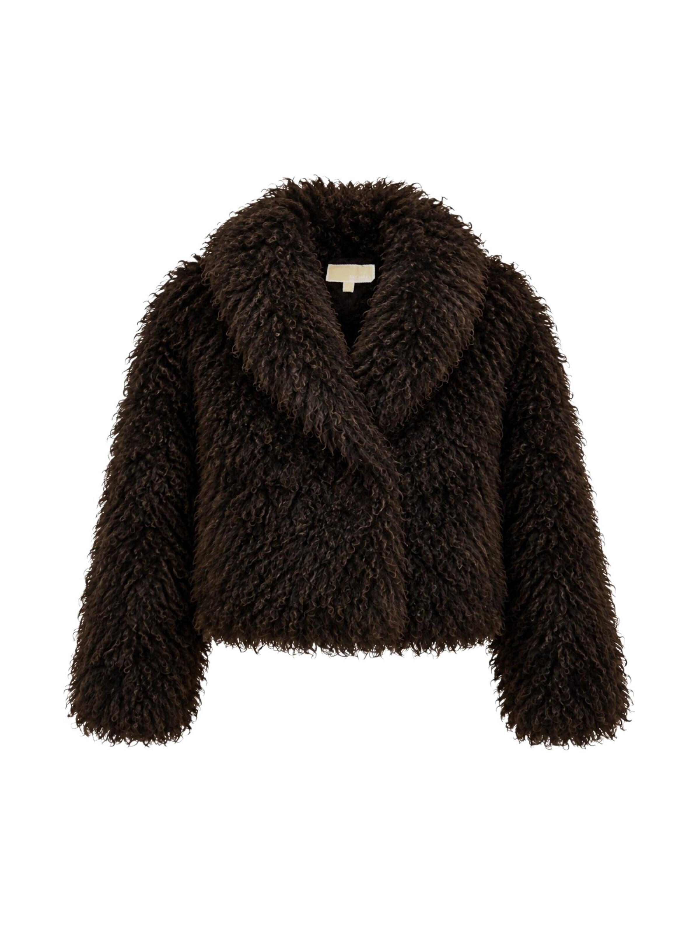 Michael Kors Wintermantel 'Pelliccia'‌‌‌‌‌‌‌ in XS in dunkelbraun, Produktansicht