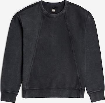 G-STAR Sweatshirt in Schwarz: Vorderseite
