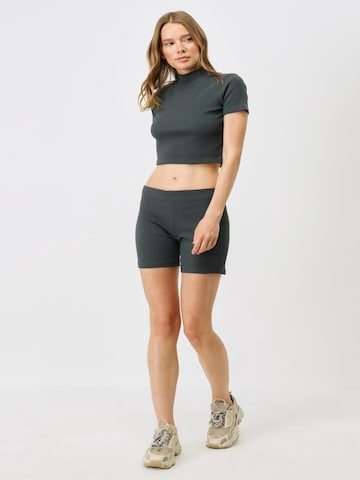 Skinny Leggings C&City en vert : devant