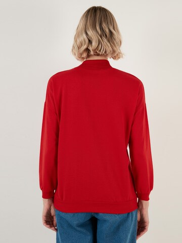 LELA Sweatshirt in Rot