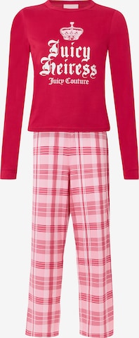 Pijama 'HEIRESS' de la Juicy Couture pe roșu: față