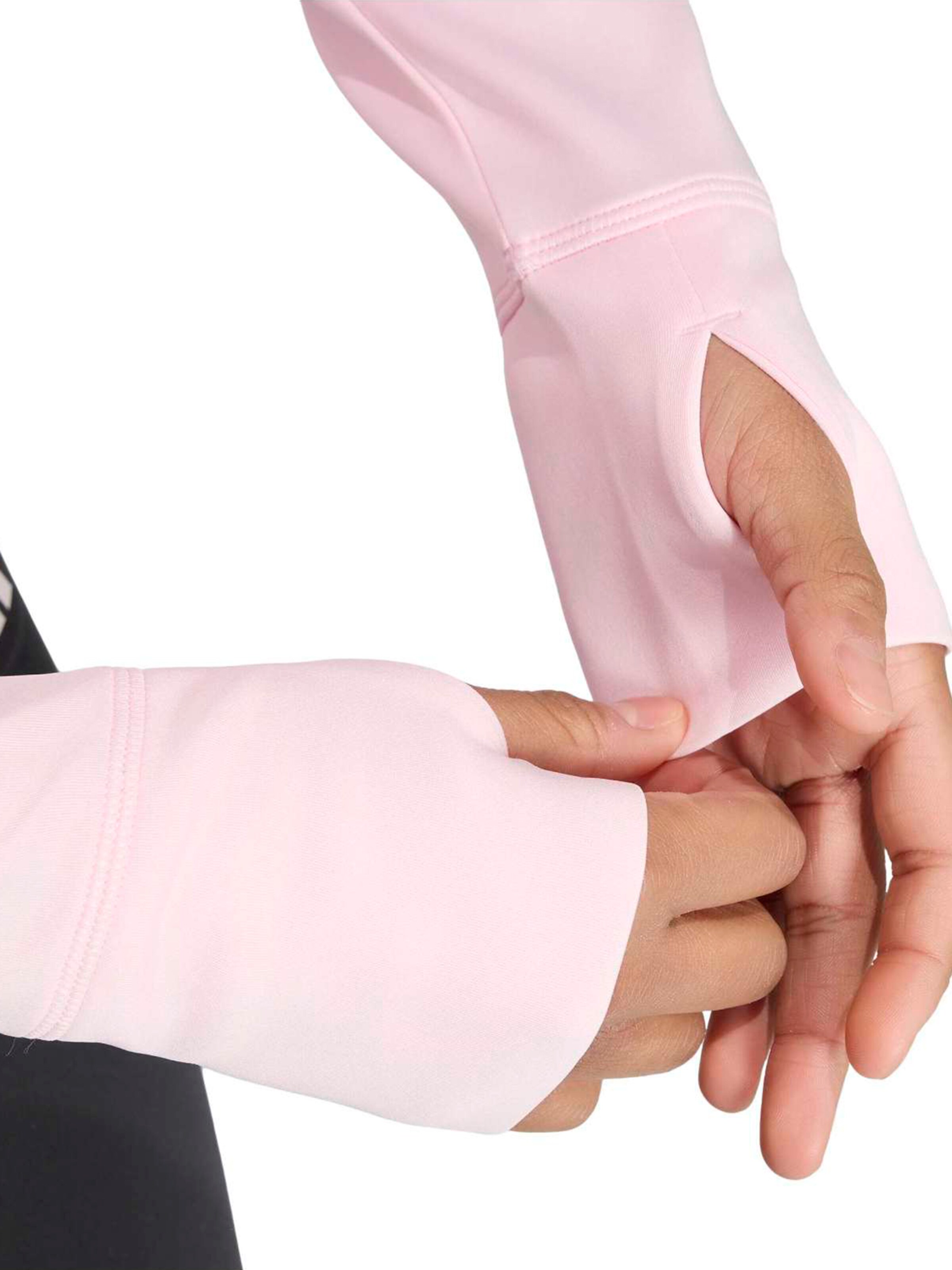 ADIDAS PERFORMANCE Αθλητική ζακέτα φούτερ 'OPT ESS' σε ροζ