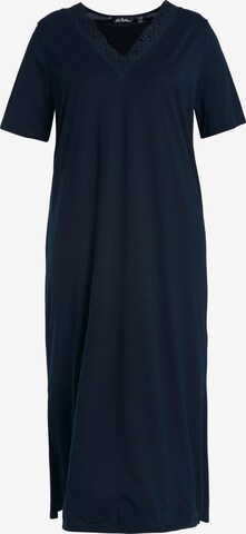 Ulla Popken Nightgown in Blue: front