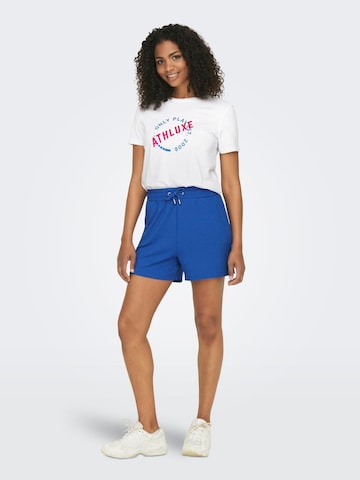 T-shirt ONLY PLAY en blanc