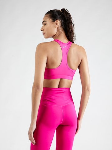 NIKE Bustier Sport bh in Roze