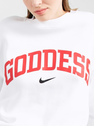 Nike Sportswear Sweatshirt 'PHNX FLC' in Wit
