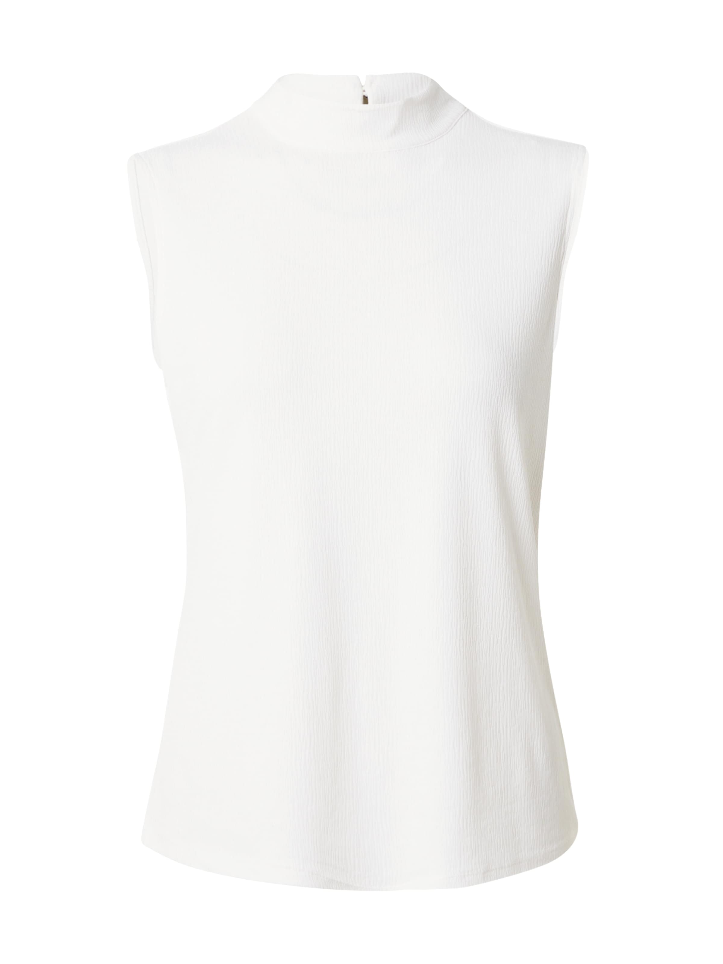 COMMA Top in Weiß: Vorderseite