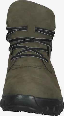 Ganter Lace-Up Ankle Boots in Green