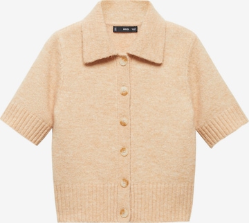 MANGO Cardigan 'Palomin' i beige: forside